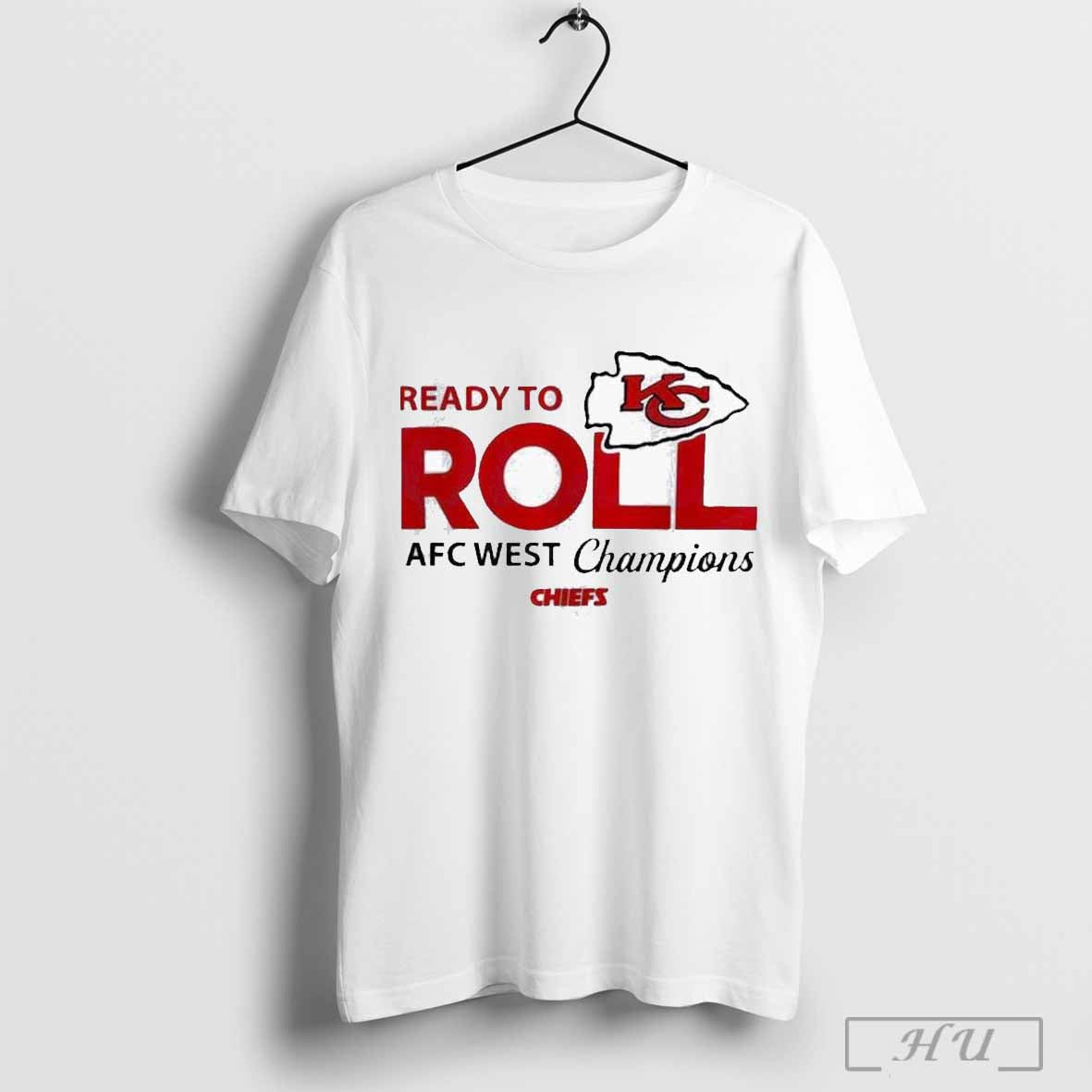 Ready To Kc Roll Afc West Champions Chiefs T Shirt