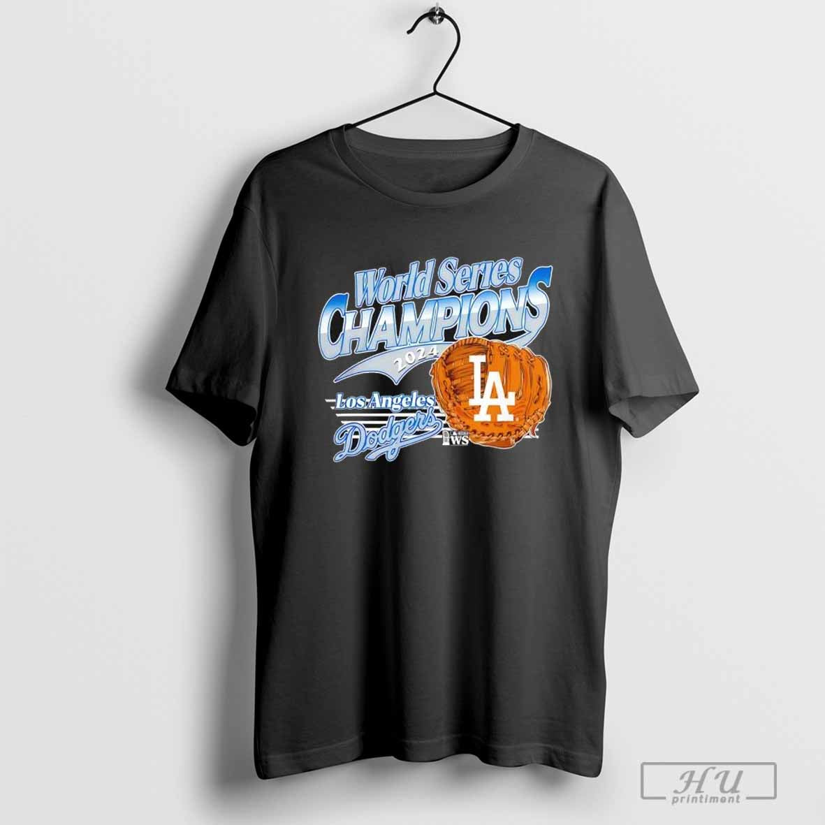 2024 World Series Champions Los Angeles Dodgers MLB logo T-shirt