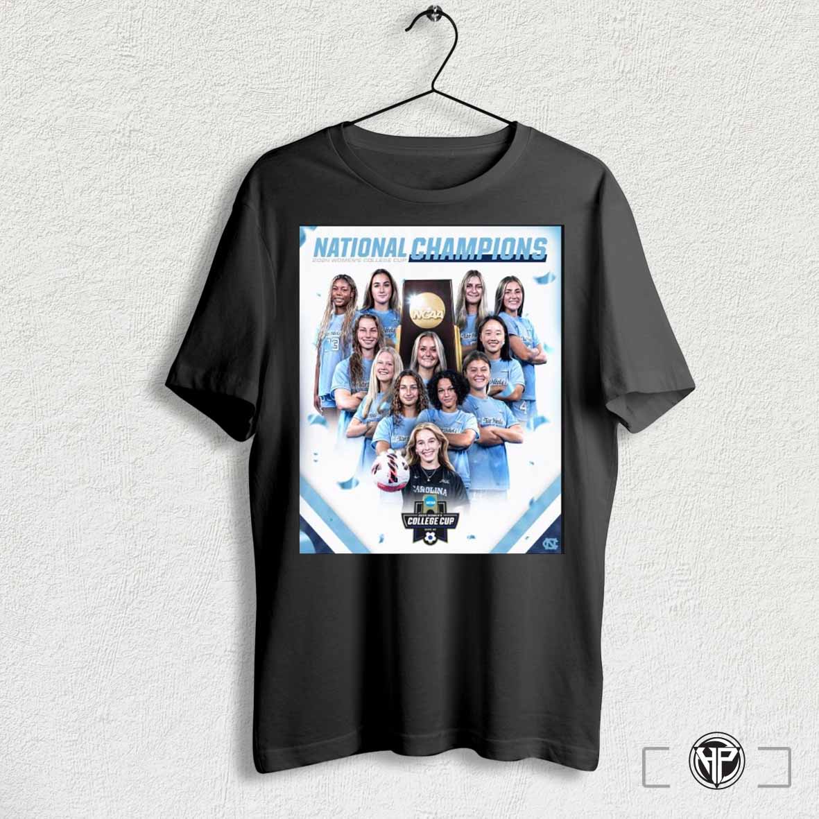 Official Poster Unc Womens Soccer National Champions 2024 Womens College Cup T Shirt