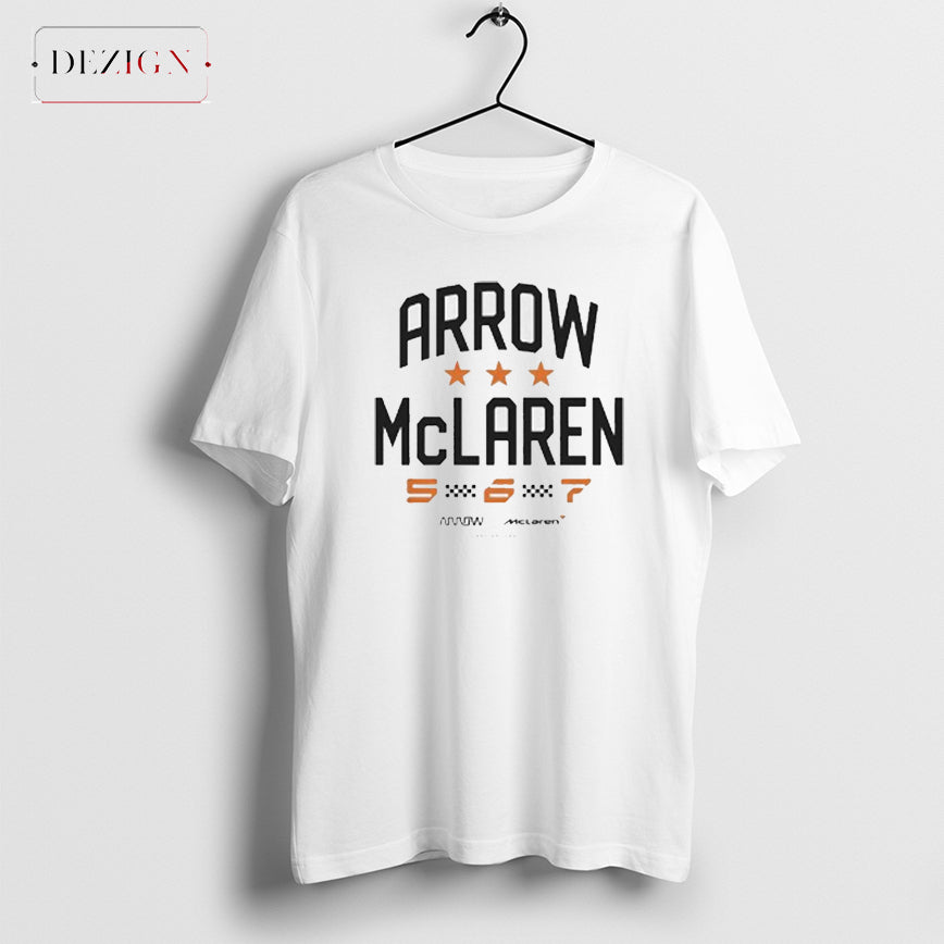 2024 Arrow Mclaren Driver Numbers Shirt