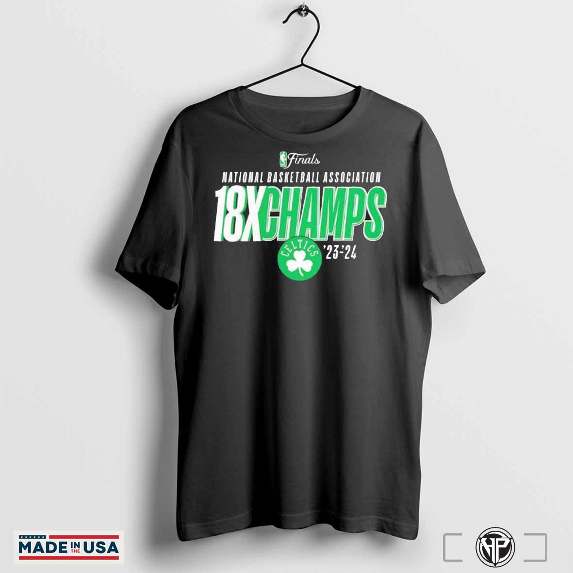 2023-2024 National Basketball Association Finals 18X Champs Boston Celtics shirt
