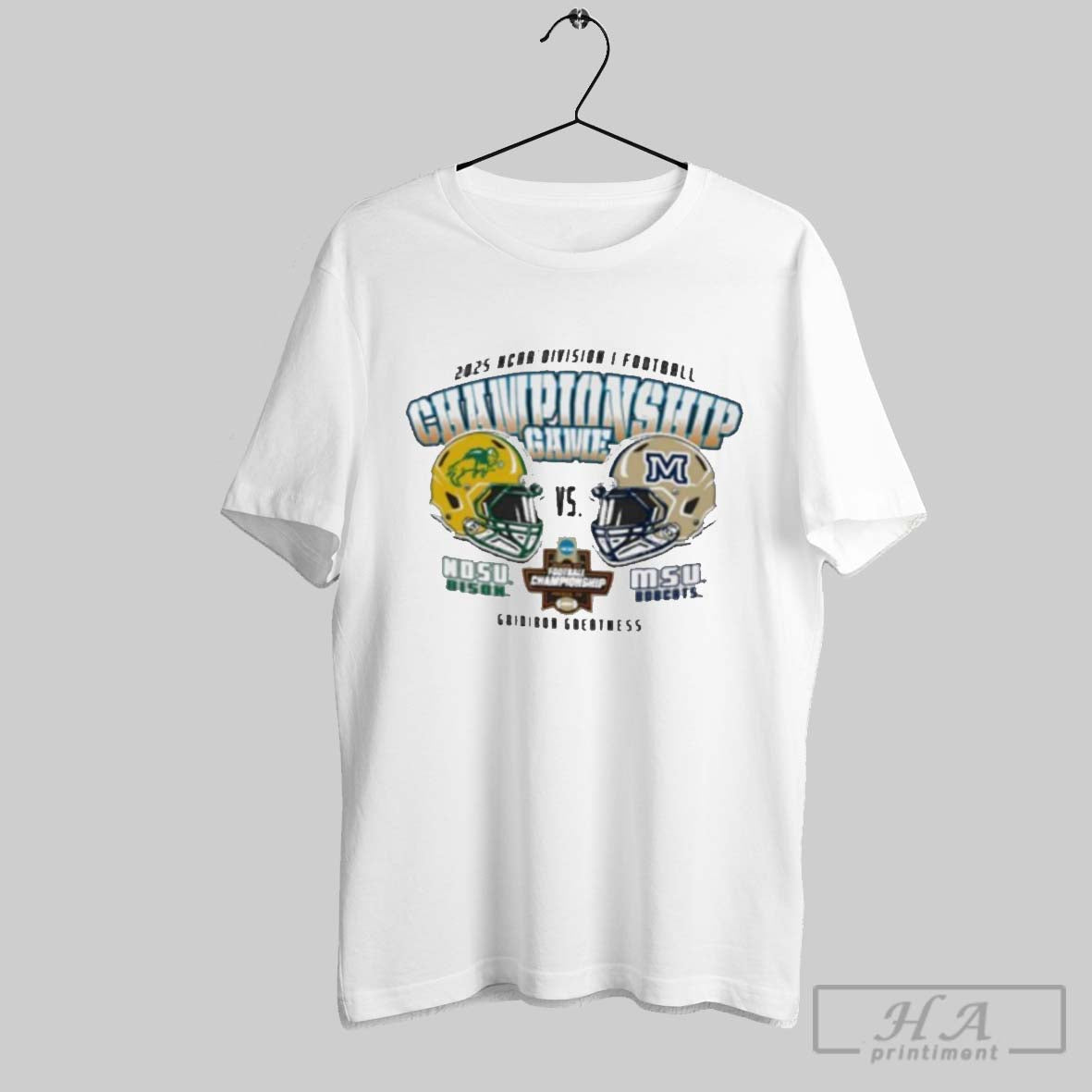 2024 Fcs Football Championship Ndsu Vs Montana State Head To Head Shirt