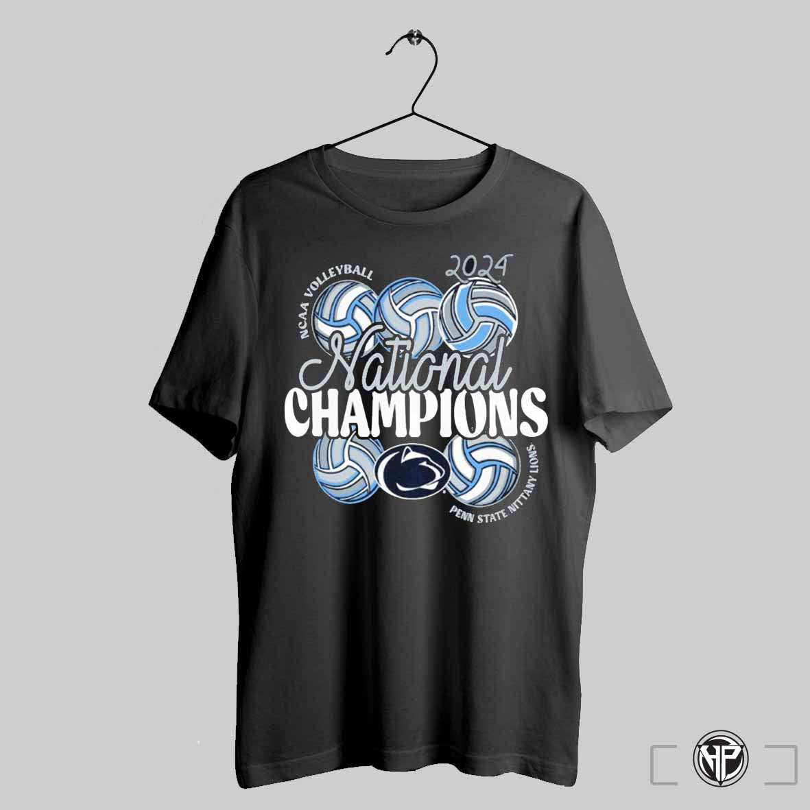 Penn State Nittany Lions 2024 Ncaa Womens Volleyball National Champions Stacked Comfort Colors T Shirt Trendy Sweatshirt