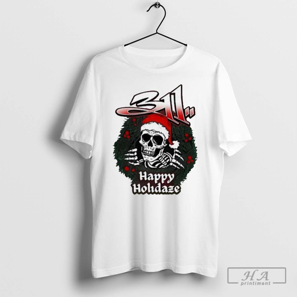 311 Band Tour Dec 14 2024 Kroqs Almost Acoustic Christmas Inglewood Ca Shirt