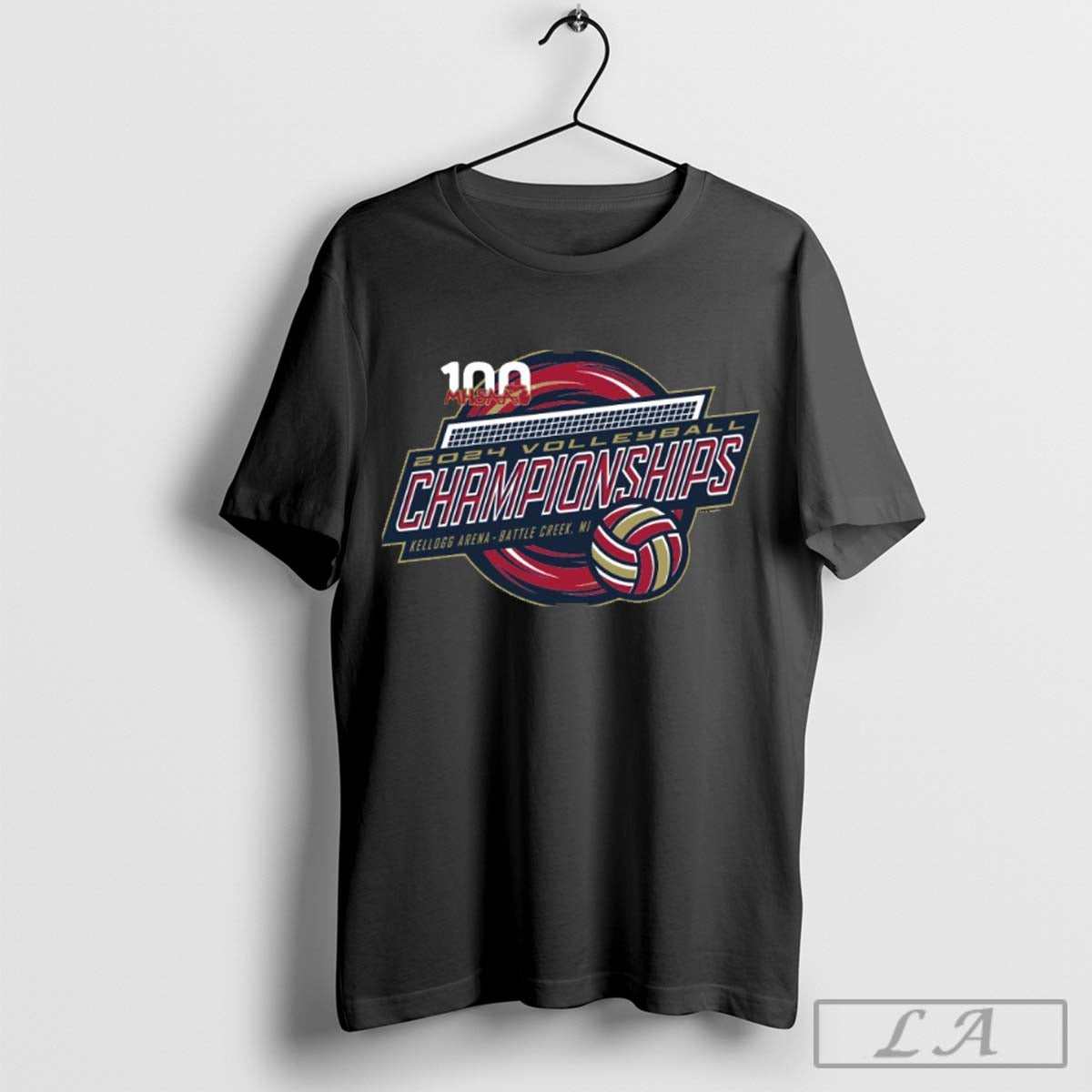 2024 MHSAA Volleyball Championships T-Shirt