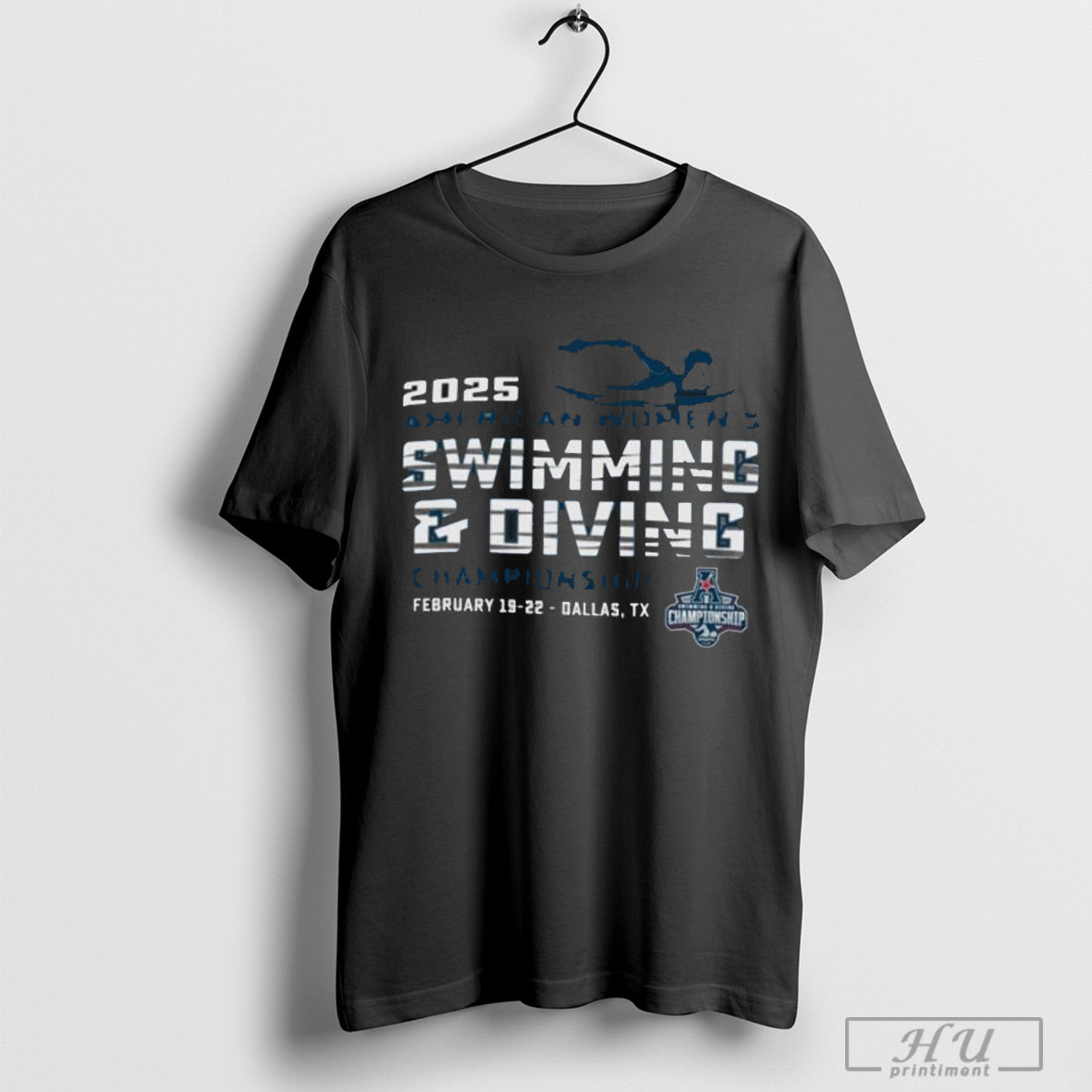 2025 American Womens Swimming And Diving Championship February 19 22 Dallas Tx Shirts Sweatshirt