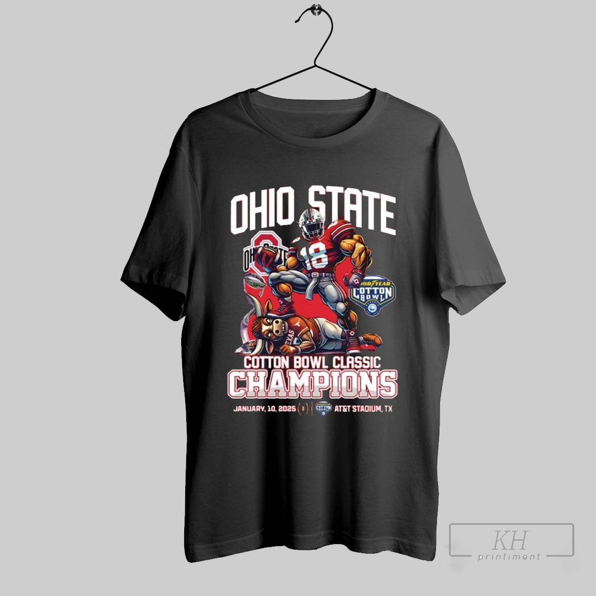 Ohio State Buckeyes 2025 Cotton Bowl Classic Champions