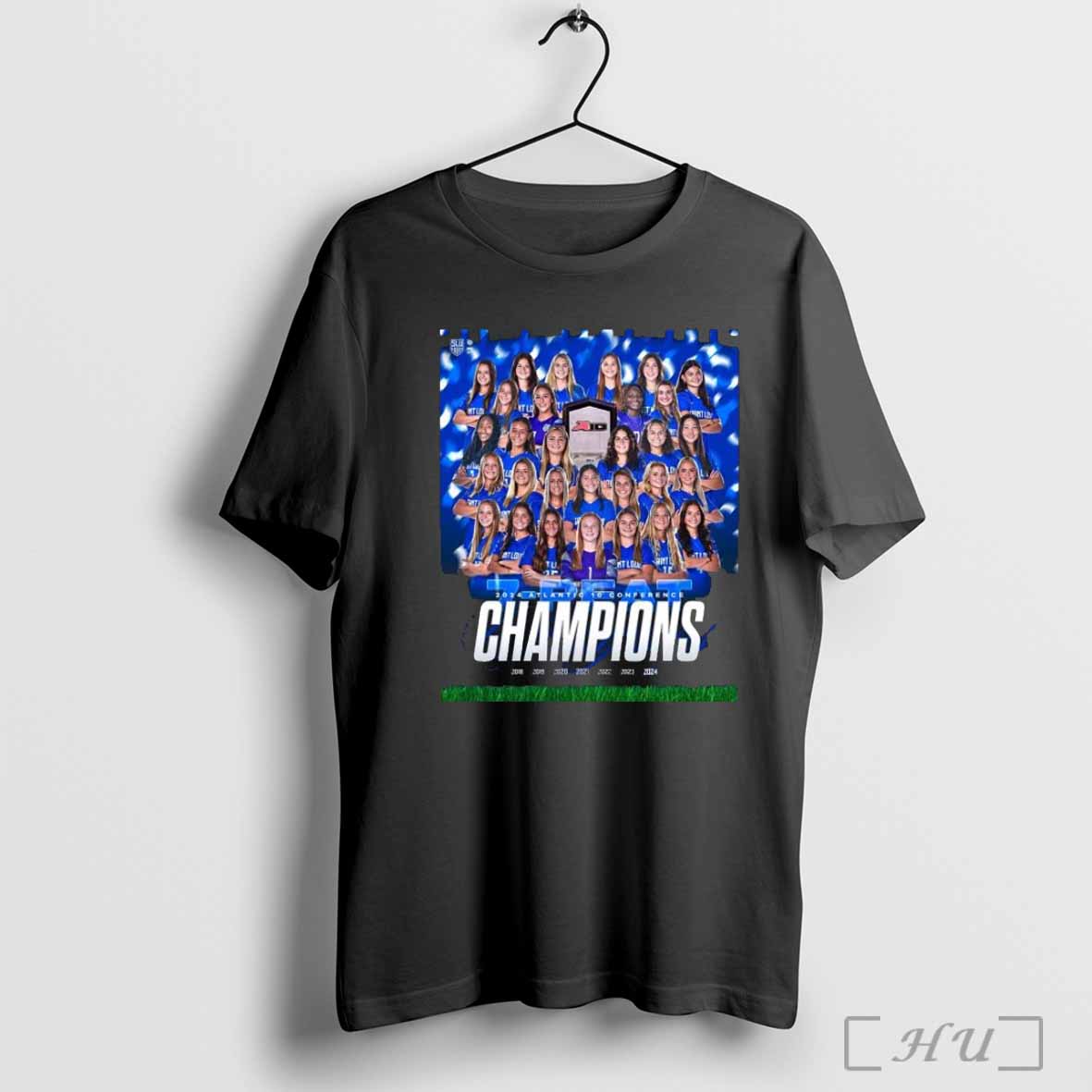 Official Saint Louis Women’s Soccer 2024 Atlantic 10 Conference Champions Shirt