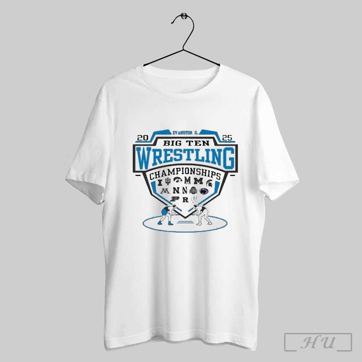 Big Ten 2025 Wrestling Tournament Championship Evanston Il T Shirt Sweatshirt