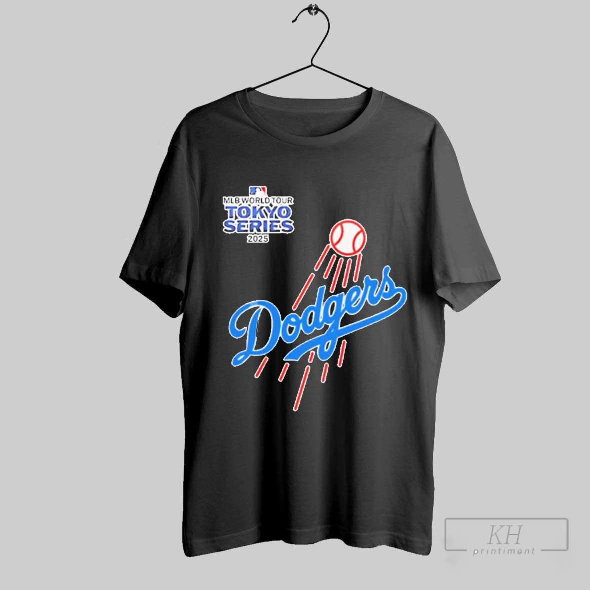 2025 Tokyo Series Tour Los Angeles Dodgers Logo T Shirt T Shirt