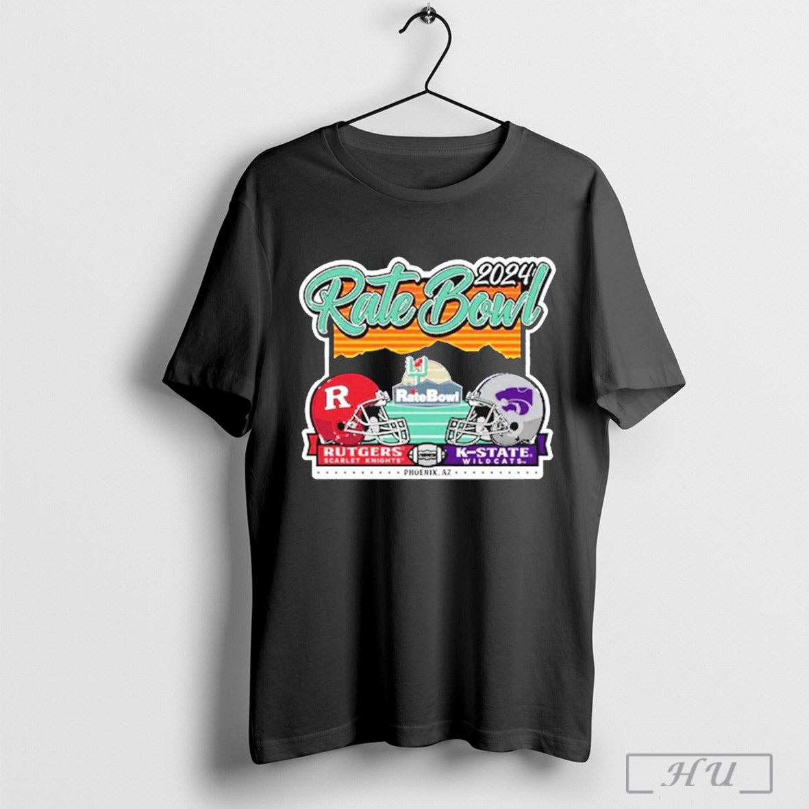 2024 Rate Bowl Matchup Phoenix Face T Shirt
