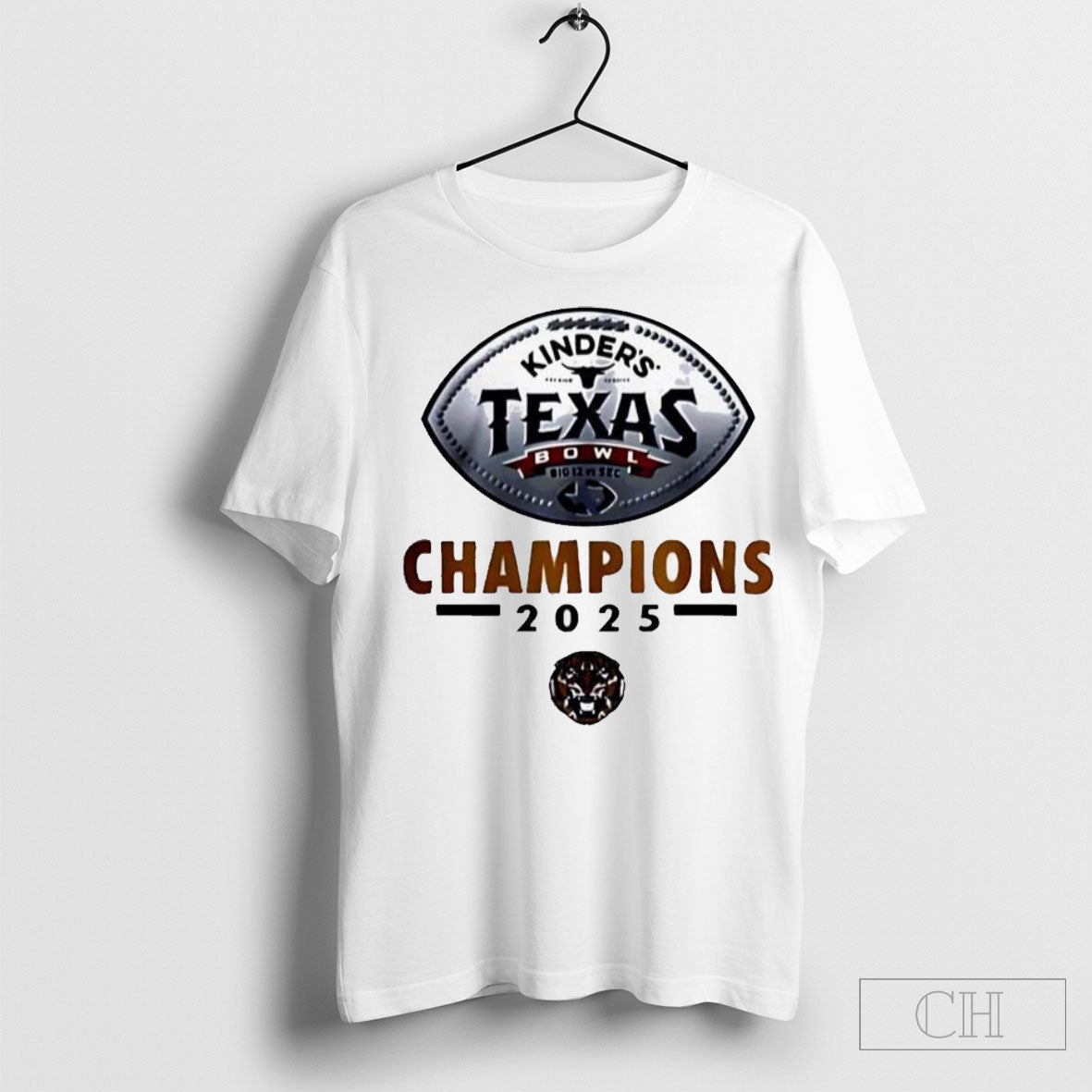 Official Texas Bowl Champions 2025 Lsu Tigers Shirt Cutom