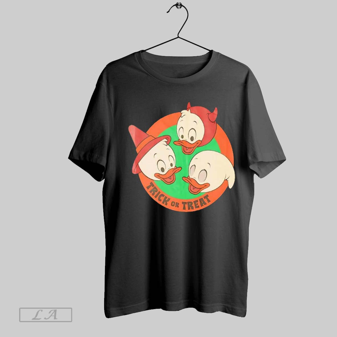 Tricks Treats And Trouble Donald Duck Halloween Shirt
