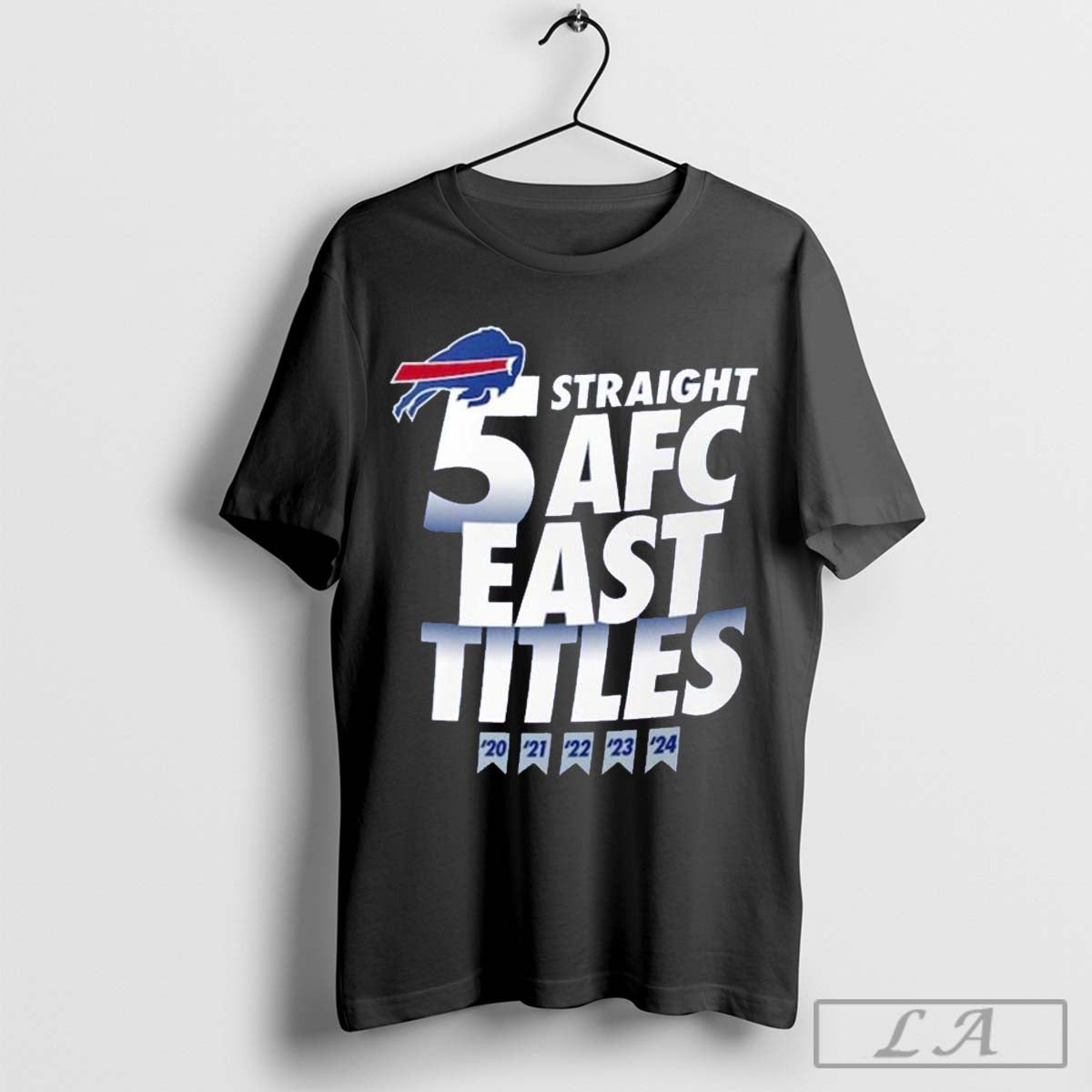 Buffalo Bills Five-Straight AFC East Division Champions Big &amp; Tall Shirt