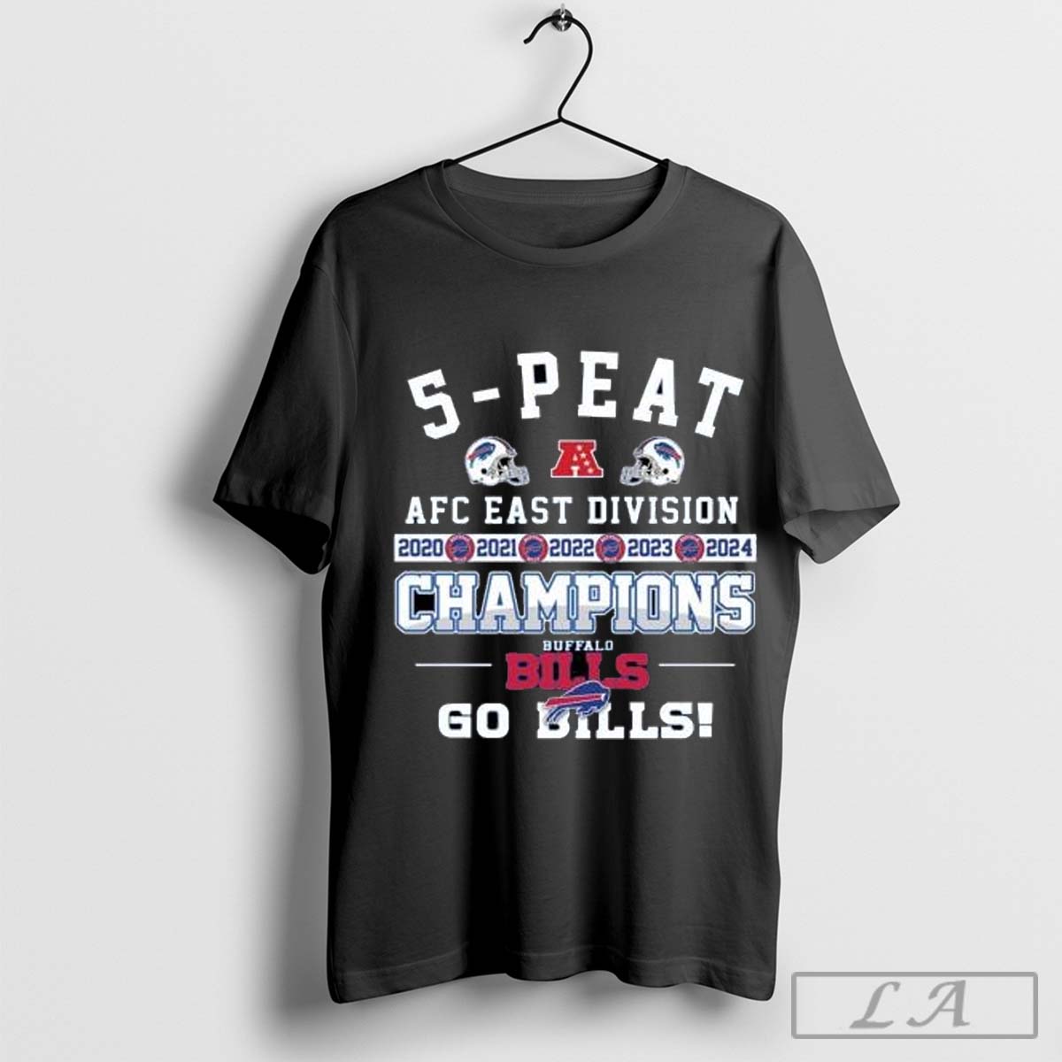 Buffalo Bills 5 Peat 2024 AFC East Division Champions Go Bills