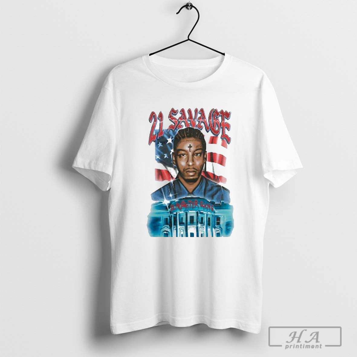 21 Savage Slaughter Gang American Dream Tour 2024 T-shirts