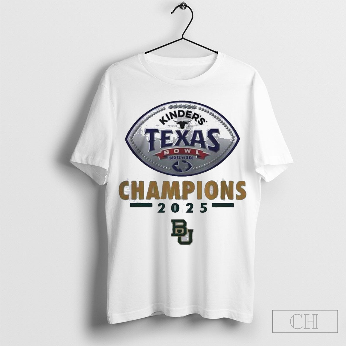 Official Texas Bowl Champions 2025 Baylor Bears Shirt
