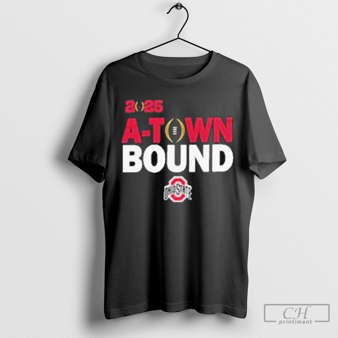 Ohio State 2025 A Town Boud Title National Championship Boud T Shirt