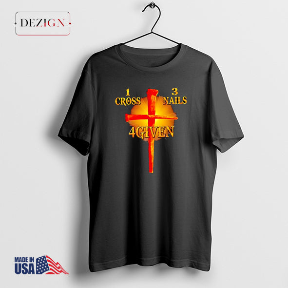 1 Cross 3 Nails 4 Given shirt