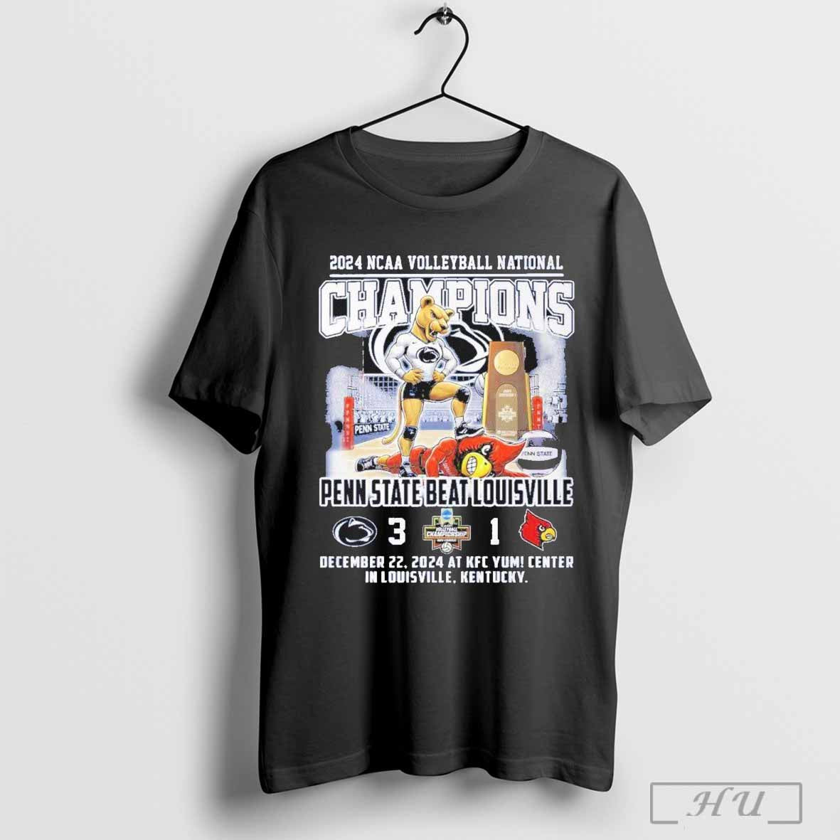 Penn State Beat Louisville 2024 Ncaa Volleyball National Champions 3 1