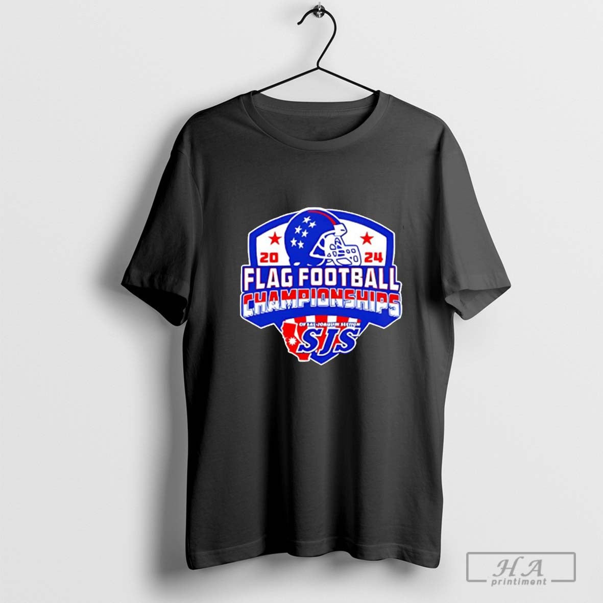 2024 CIF SJS flag Football Championships T-shirt