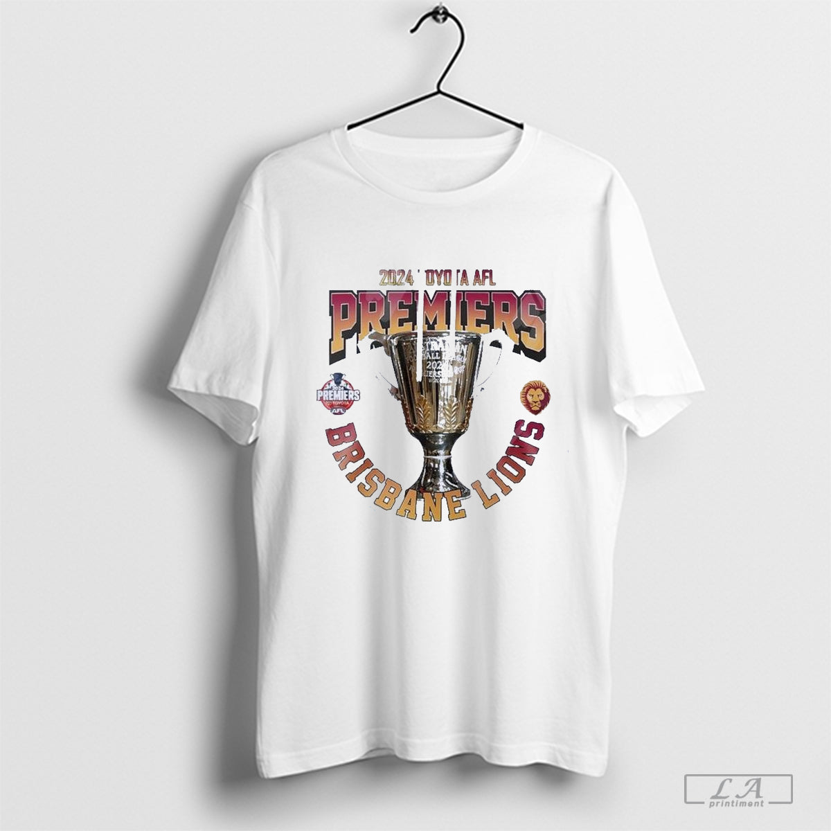 2024 Toyota AFL Premiers Brisbane Lions Shirt