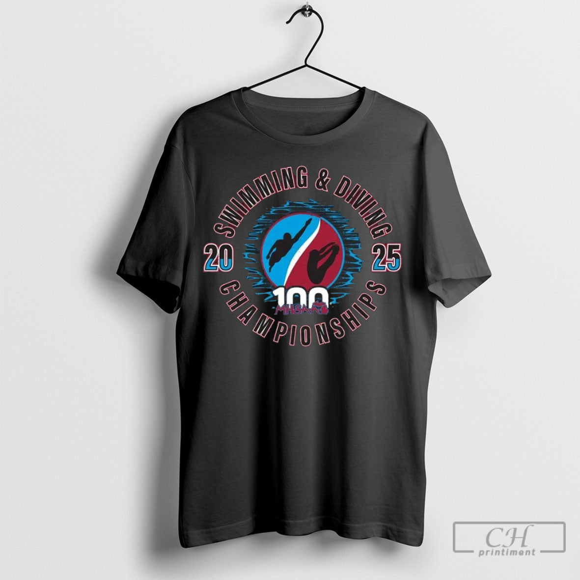 2025 Mhsaa Swim Dive Championships T Shirt Sweatshirt Tee