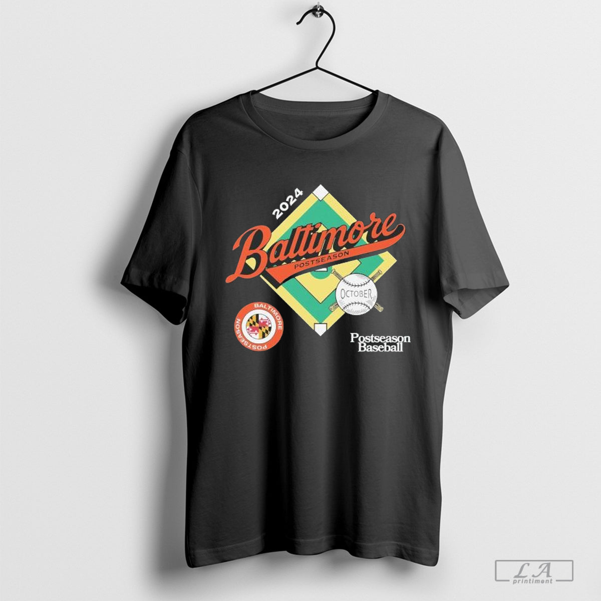 2024 Baltimore Postseason October Baseball Shirt
