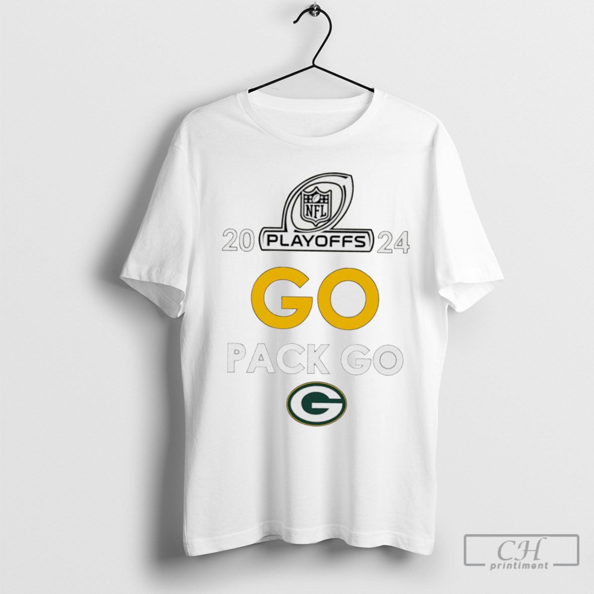 2024 Nfl Playoffs Go Pack Go Green Bay Packers Shirt