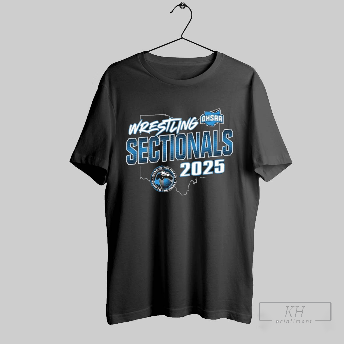2025 Ohsaa Boys Wrestling Sectionals Shirt T Shirt