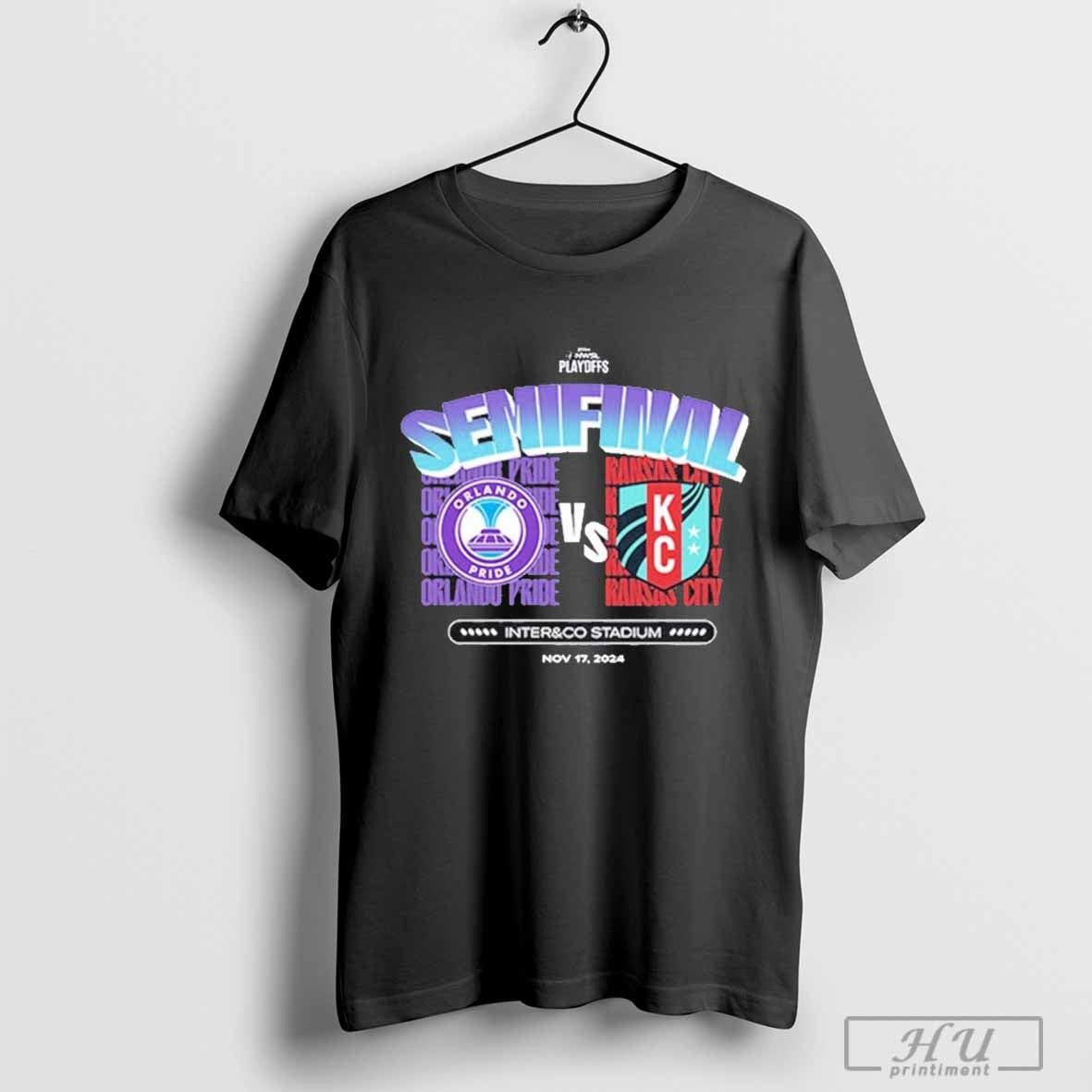 2024 NWSL Playoffs Semi-Final Matchup T-Shirt