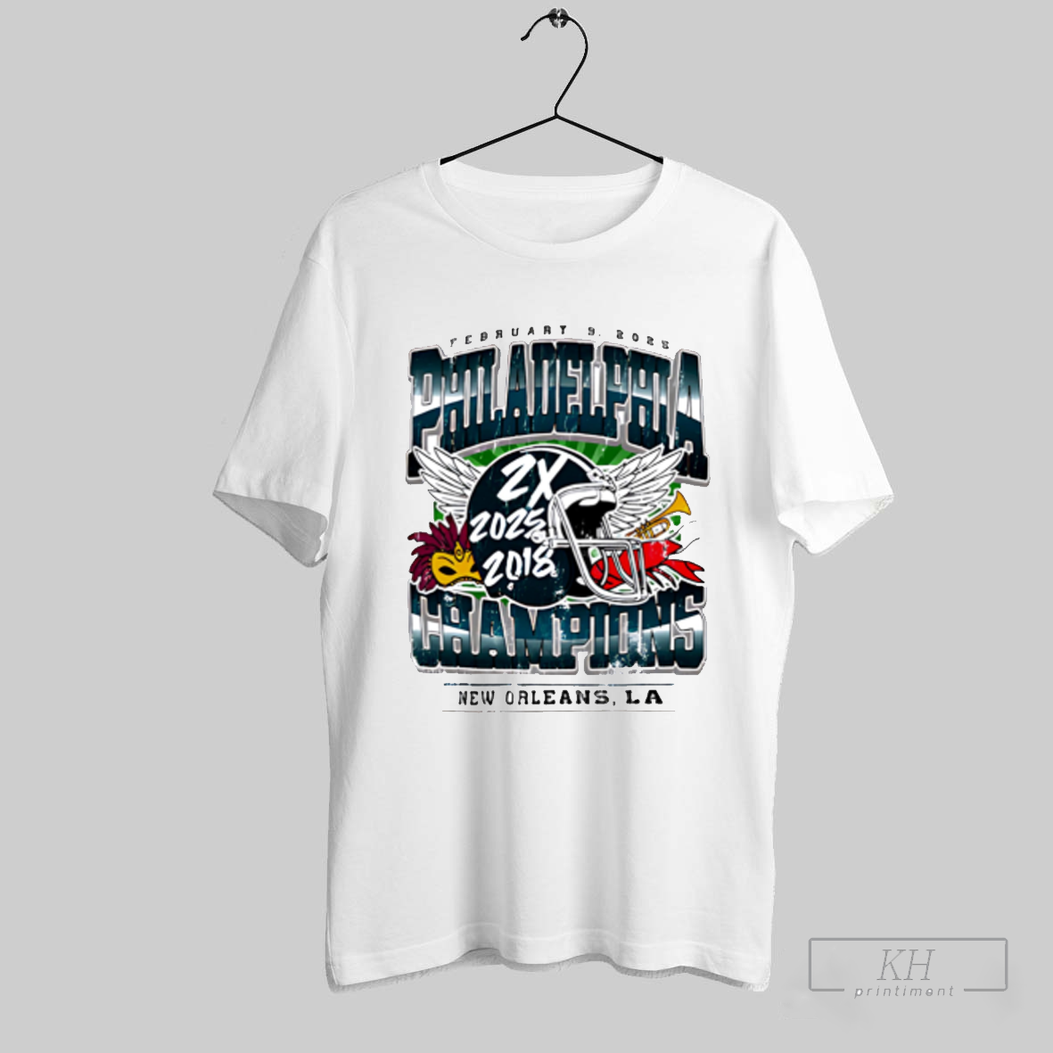 Philadelphia 2x Champions 2018 2025 Shirt T Shirt