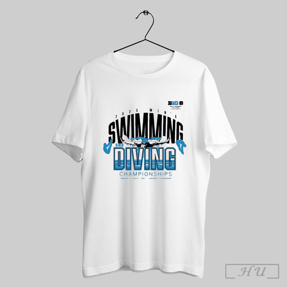 Big Ten 2025 Mens Swimming Diving Championship University Of Minnesota T Shirt Sweatshirt