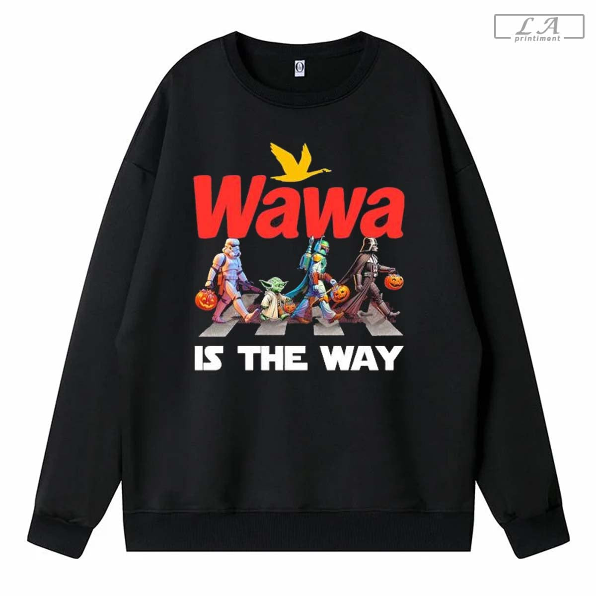 Star Wars Characters Abbey Road Wawa Is The Way Halloween 2024 shirt