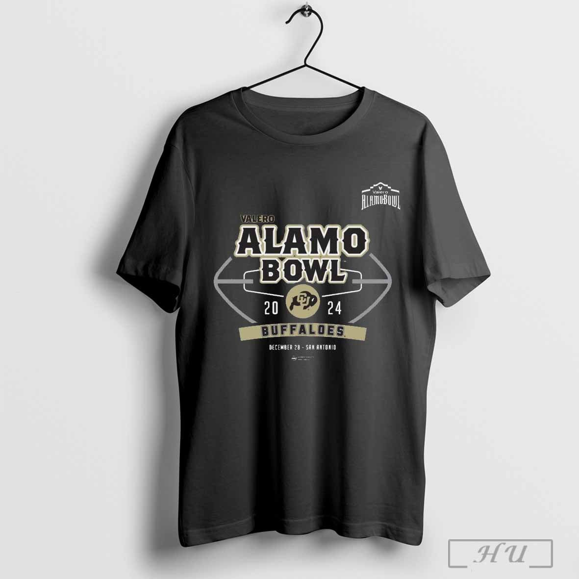 2024 Valero Alamo Bowl Colorado Buffaloes December 28 San Antonio T Shirt