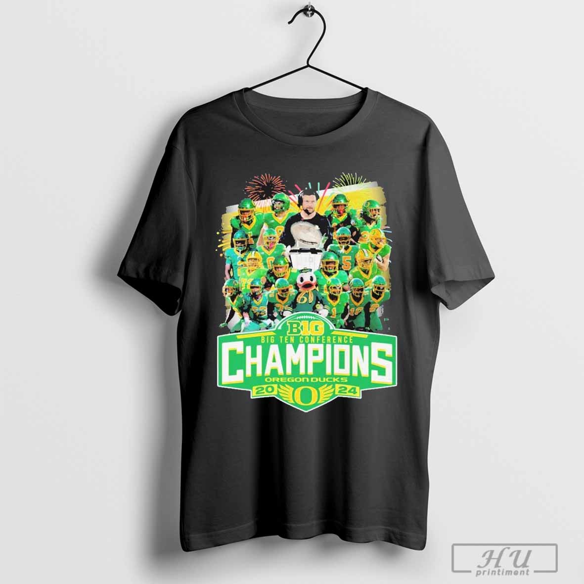 Oregon Ducks Big Ten Conference Champions 2024 T Shirt