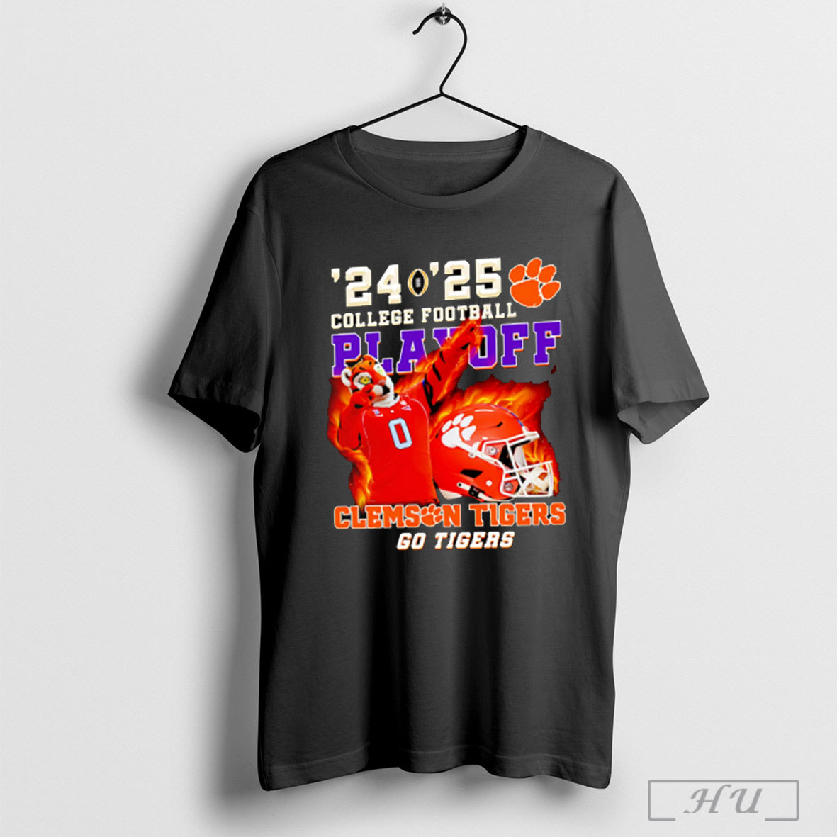 24 25 College Football Playoff Clemson Tigers Mascot T Shirt
