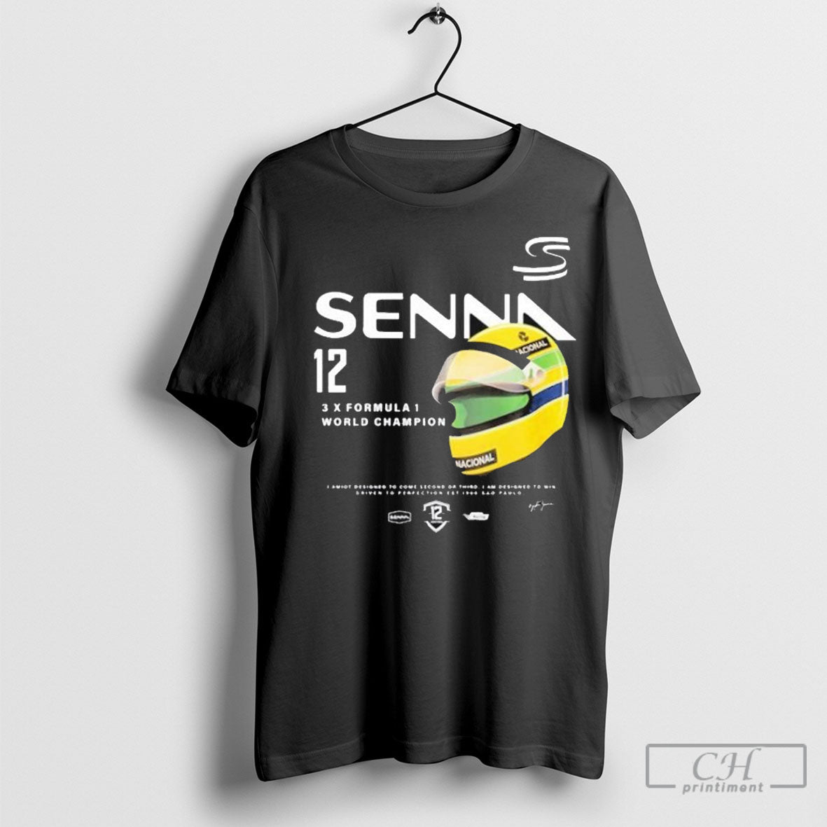 Official Senna 12 3x Formula 1 World Champions 2025 Shirts