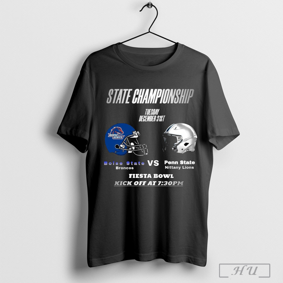 Boise State Broncos Vs Penn State Nittany Lions State Championship Tuesday December 31st 2024 Fiesta Bowl Helmet T Shirt