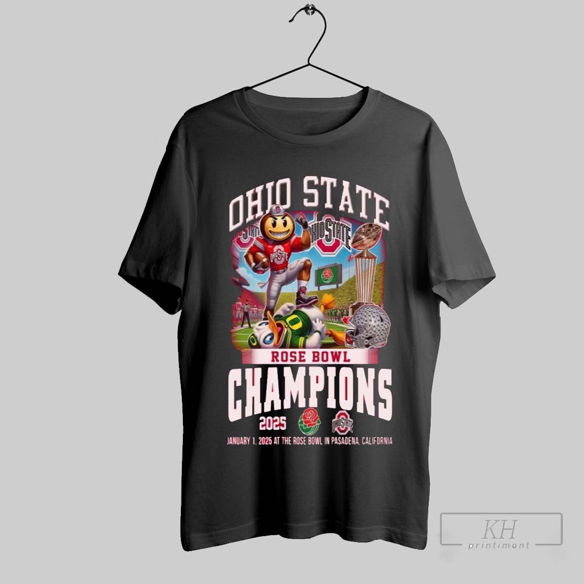 Ohio State Rose Bowl Champions 2025 New Edition For Fans Shirt