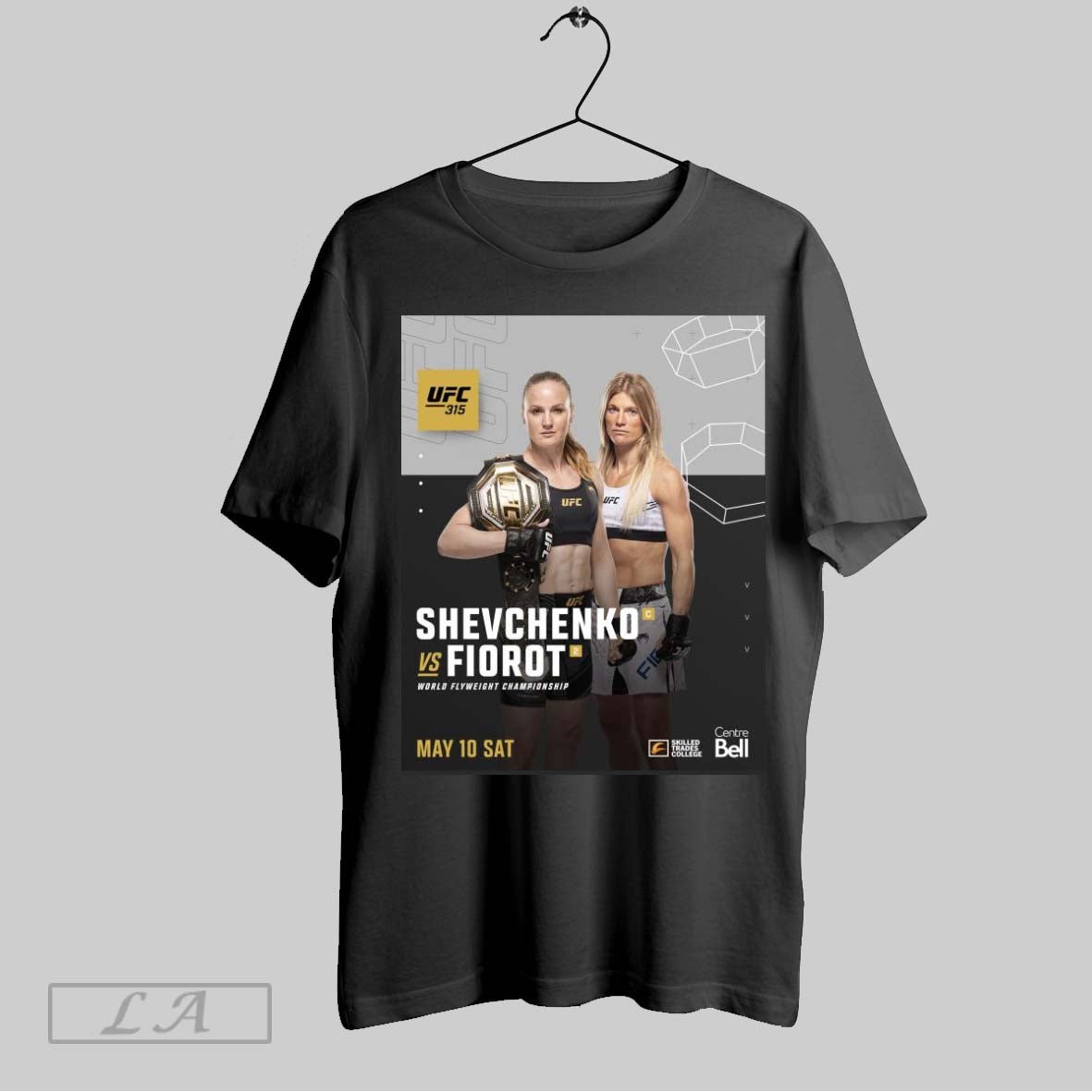 Original Poster Ufc 315 Belal Muhammad Vs Jack Della Maddalena World Flyweight Championship May 10 2025 Sat