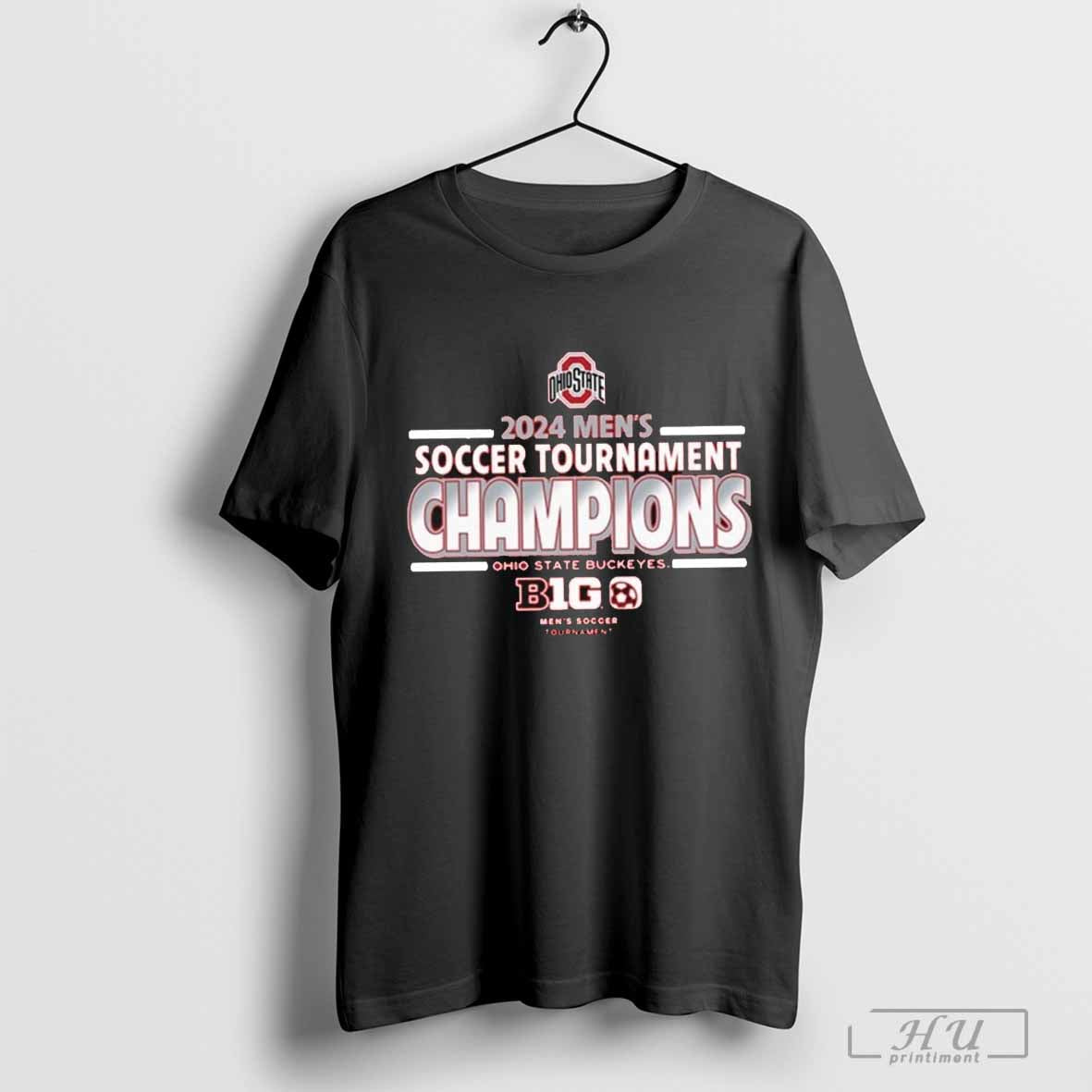 Ohio State Buckeyes 2024 Big Ten Soccer Champions Shirt