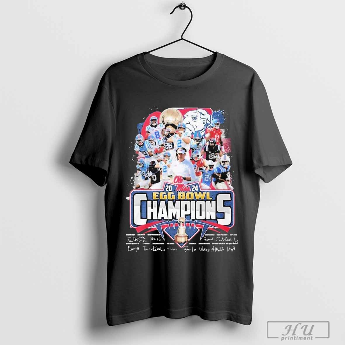 Ole Miss Rebels 2024 Egg Bowl Champions T-shirt