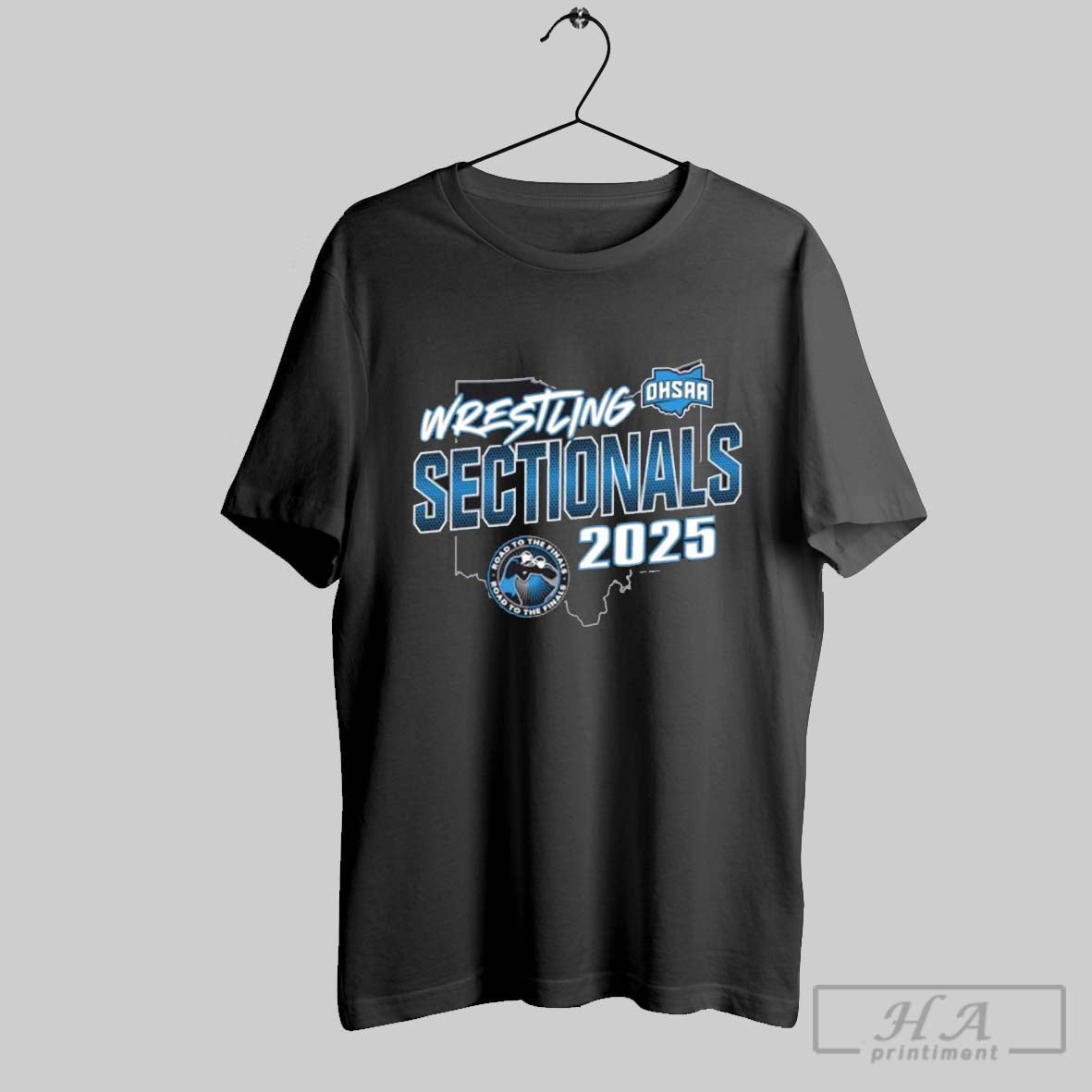 2025 Ohsaa Wrestling Sectionals Shirt
