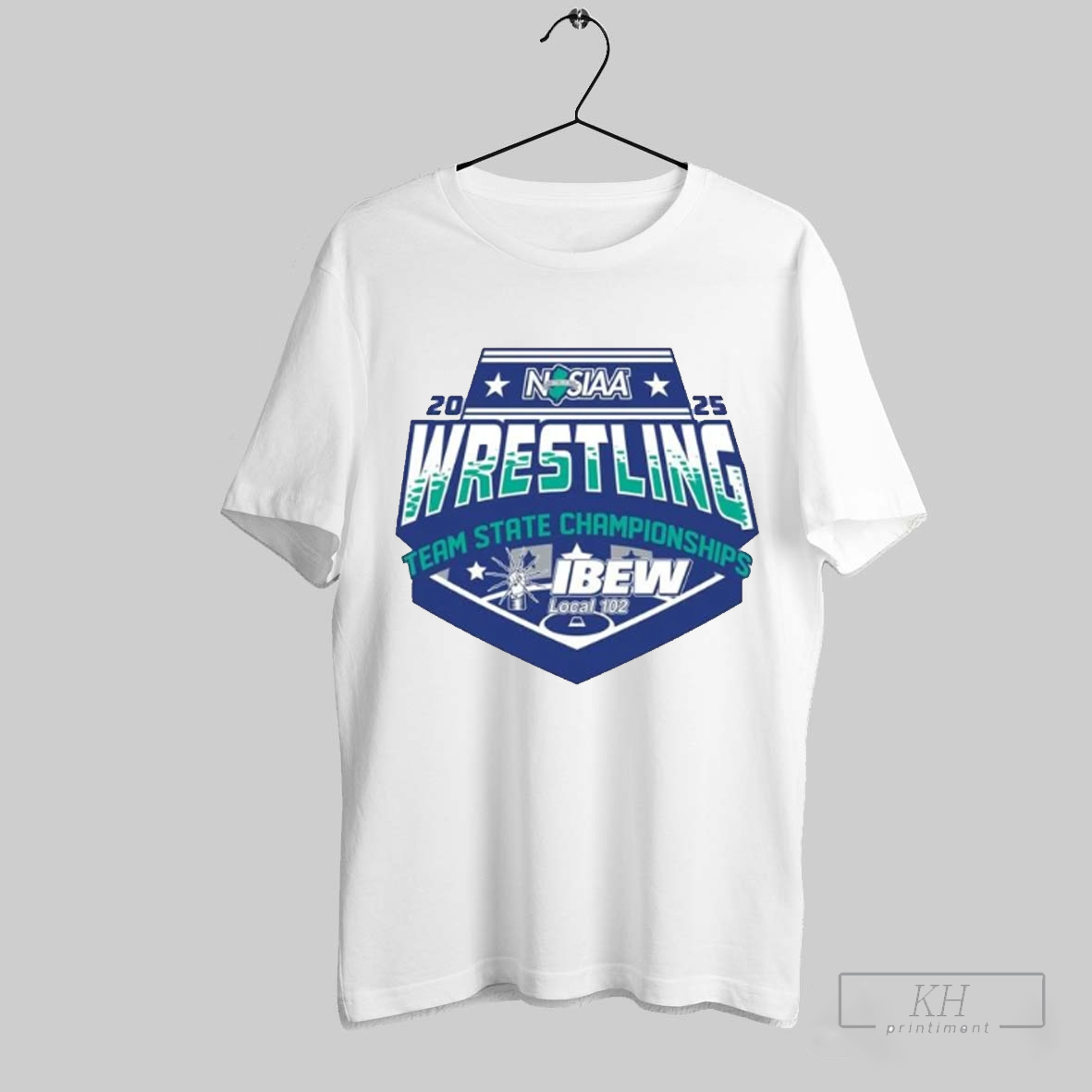 2025 Njsiaa Wrestling Team State Championship T Shirt T Shirt