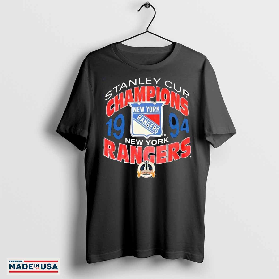 1994 NHL New York Rangers Stanley Cup Champs vintage shirt