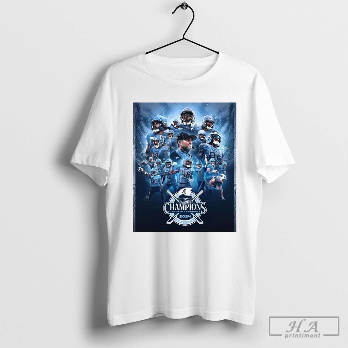 Official Toronto Argonauts CFL 111th Grey Cup Champions 2024 T-shirt