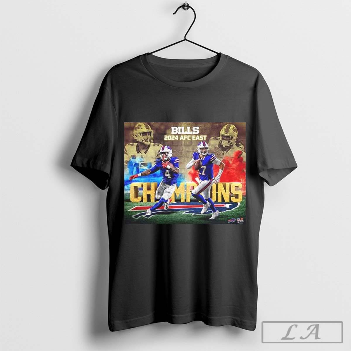 Buffalo Bills Authentic 2024 AFC East Division Champions NFl Playoffs Shirt