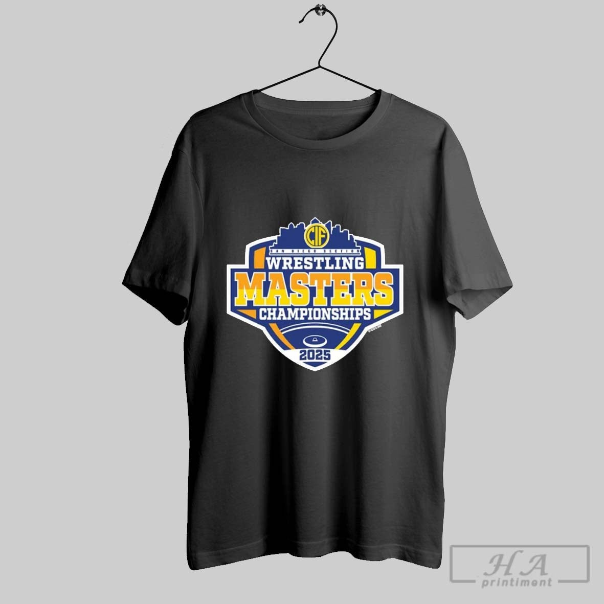 2025 Cif San Diego Wrestling Masters Championship T Shirt