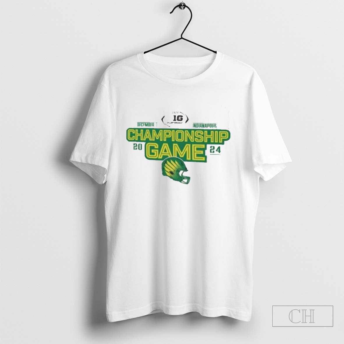 Oregon Ducks 2024 Big Ten Football Championship December 7 T-Shirt